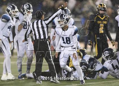 Thumbnail 3 in Del Oro vs. Camarillo (CIF DIIAA Final) photogallery.
