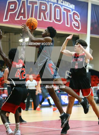 Thumbnail 2 in Freedom Christian Academy vs Raleigh HomeSchool photogallery.