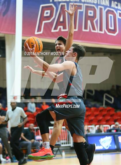 Thumbnail 1 in Freedom Christian Academy vs Raleigh HomeSchool photogallery.
