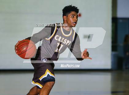 Thumbnail 1 in Crespi vs Chaminade (West Valley Tip-off) photogallery.