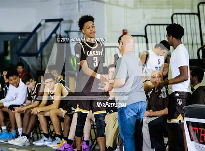 Thumbnail 3 in Crespi vs Chaminade (West Valley Tip-off) photogallery.