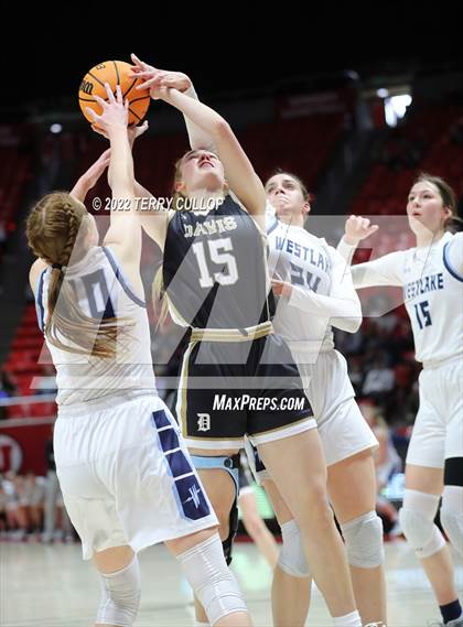 Thumbnail 1 in Davis vs. Westlake (UHSAA 6A Quarterfinal) photogallery.