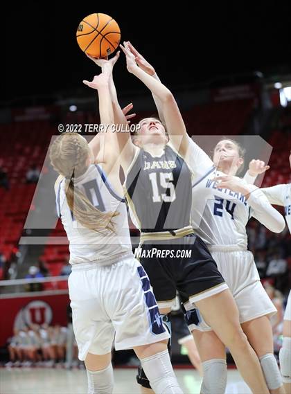 Thumbnail 2 in Davis vs. Westlake (UHSAA 6A Quarterfinal) photogallery.