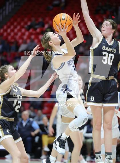 Thumbnail 1 in Davis vs. Westlake (UHSAA 6A Quarterfinal) photogallery.