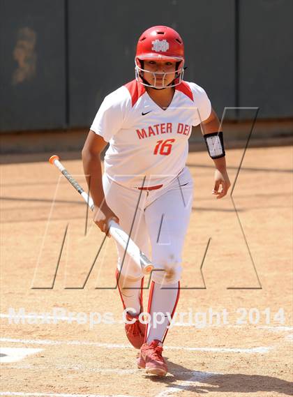 Thumbnail 2 in Capistrano Valley vs Mater Dei (Woodbridge Tournament) photogallery.