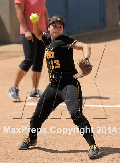 Thumbnail 1 in Capistrano Valley vs Mater Dei (Woodbridge Tournament) photogallery.
