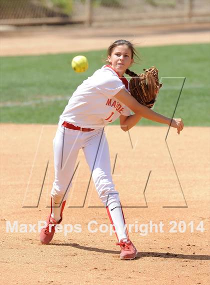 Thumbnail 3 in Capistrano Valley vs Mater Dei (Woodbridge Tournament) photogallery.