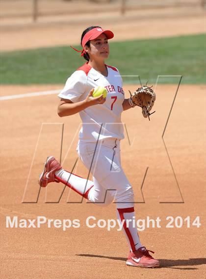 Thumbnail 1 in Capistrano Valley vs Mater Dei (Woodbridge Tournament) photogallery.