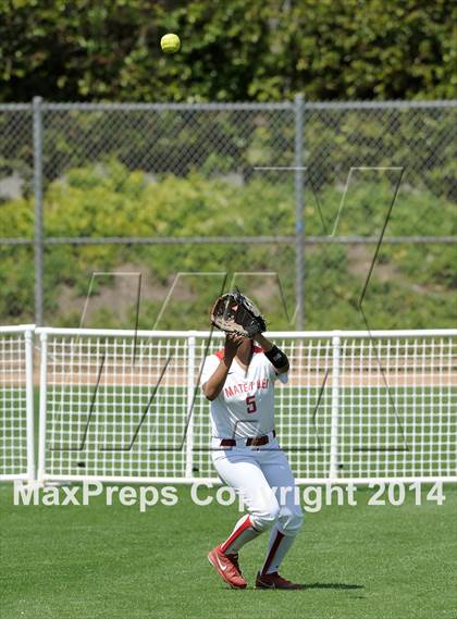 Thumbnail 3 in Capistrano Valley vs Mater Dei (Woodbridge Tournament) photogallery.