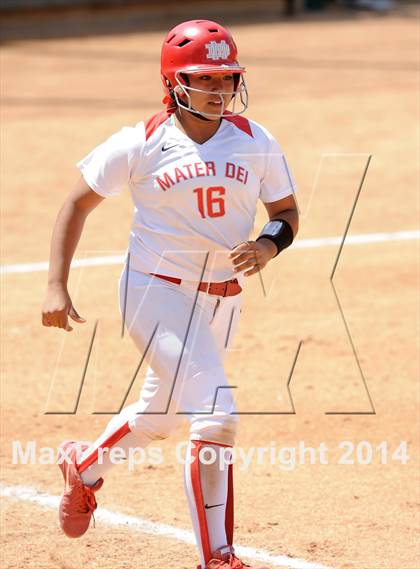 Thumbnail 1 in Capistrano Valley vs Mater Dei (Woodbridge Tournament) photogallery.