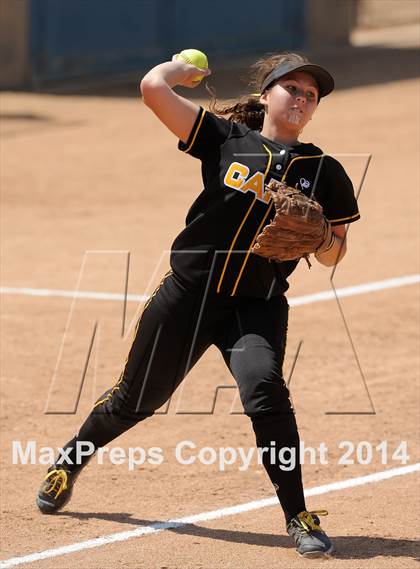 Thumbnail 3 in Capistrano Valley vs Mater Dei (Woodbridge Tournament) photogallery.