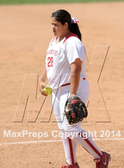 Thumbnail 3 in Capistrano Valley vs Mater Dei (Woodbridge Tournament) photogallery.