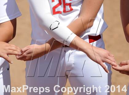 Thumbnail 1 in Capistrano Valley vs Mater Dei (Woodbridge Tournament) photogallery.