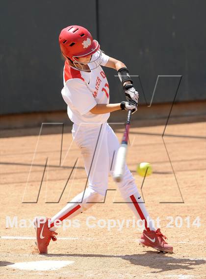 Thumbnail 3 in Capistrano Valley vs Mater Dei (Woodbridge Tournament) photogallery.