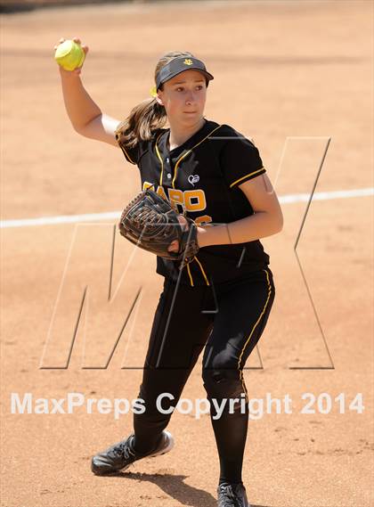 Thumbnail 3 in Capistrano Valley vs Mater Dei (Woodbridge Tournament) photogallery.