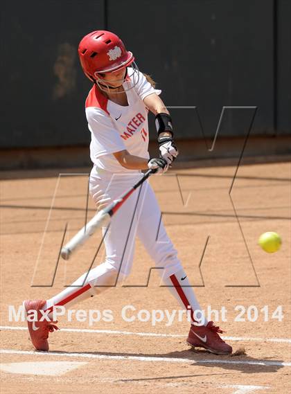 Thumbnail 1 in Capistrano Valley vs Mater Dei (Woodbridge Tournament) photogallery.