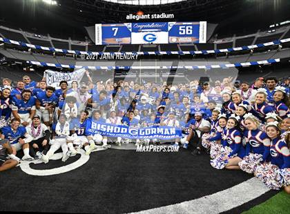 Thumbnail 1 in McQueen vs. Bishop Gorman (5A State Championship) photogallery.