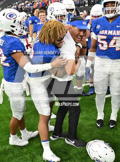 Thumbnail 1 in McQueen vs. Bishop Gorman (5A State Championship) photogallery.