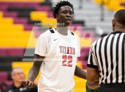 Thumbnail 3 in Veritas Academy vs Canyon International Academy (Hoophall West Invitational) photogallery.