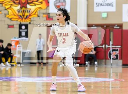 Thumbnail 1 in Veritas Academy vs Canyon International Academy (Hoophall West Invitational) photogallery.