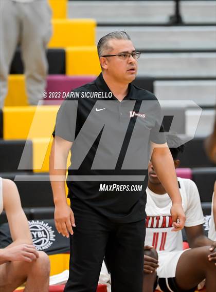 Thumbnail 1 in Veritas Academy vs Canyon International Academy (Hoophall West Invitational) photogallery.