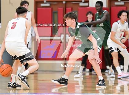 Thumbnail 2 in Veritas Academy vs Canyon International Academy (Hoophall West Invitational) photogallery.