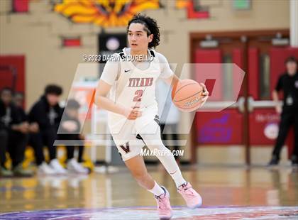 Thumbnail 1 in Veritas Academy vs Canyon International Academy (Hoophall West Invitational) photogallery.