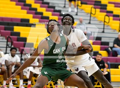 Thumbnail 2 in Veritas Academy vs Canyon International Academy (Hoophall West Invitational) photogallery.