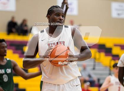 Thumbnail 2 in Veritas Academy vs Canyon International Academy (Hoophall West Invitational) photogallery.
