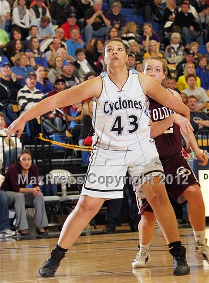 Thumbnail 2 in Golden @ Pueblo West (CHSAA 4A Great 8 Playoffs) photogallery.