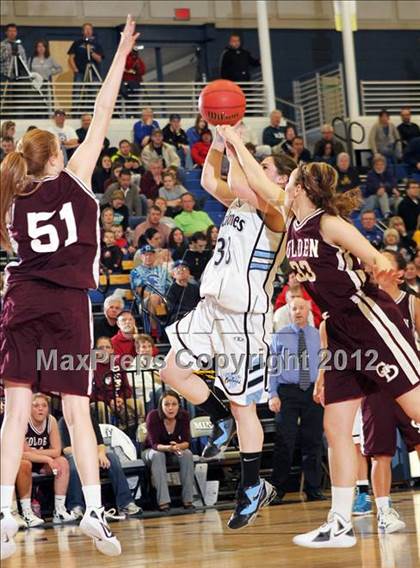Thumbnail 3 in Golden @ Pueblo West (CHSAA 4A Great 8 Playoffs) photogallery.