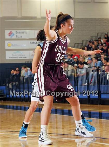 Thumbnail 1 in Golden @ Pueblo West (CHSAA 4A Great 8 Playoffs) photogallery.