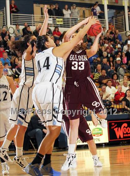 Thumbnail 3 in Golden @ Pueblo West (CHSAA 4A Great 8 Playoffs) photogallery.