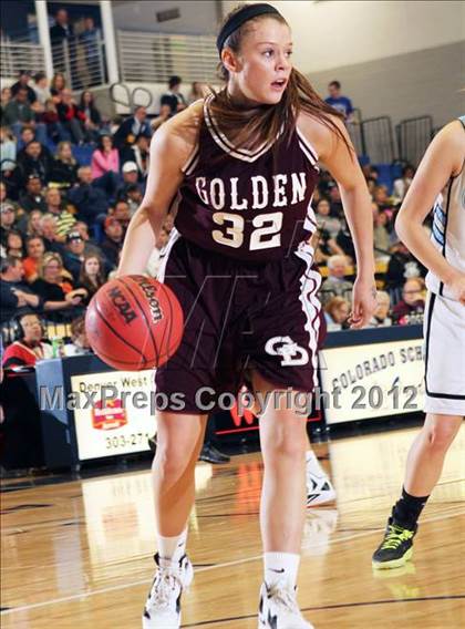 Thumbnail 2 in Golden @ Pueblo West (CHSAA 4A Great 8 Playoffs) photogallery.