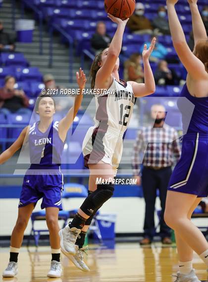 Thumbnail 1 in Martin's Mill vs Leon (UIL 2A Bi-District) photogallery.