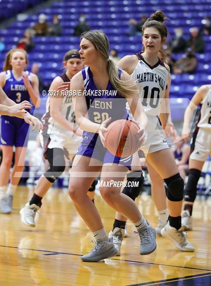 Thumbnail 2 in Martin's Mill vs Leon (UIL 2A Bi-District) photogallery.