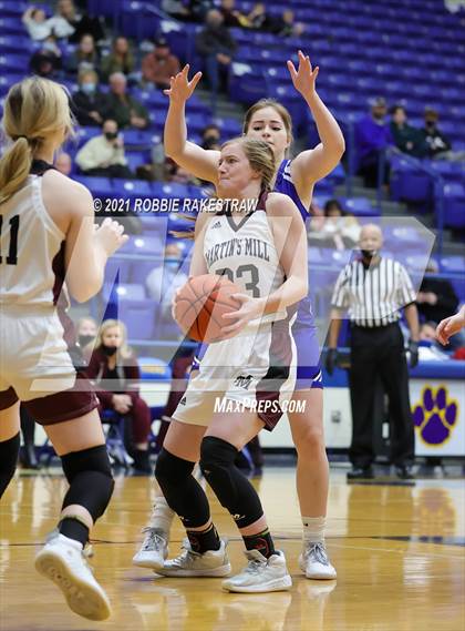Thumbnail 2 in Martin's Mill vs Leon (UIL 2A Bi-District) photogallery.