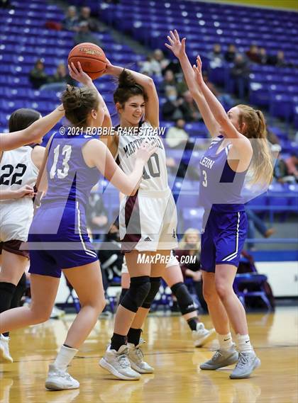Thumbnail 2 in Martin's Mill vs Leon (UIL 2A Bi-District) photogallery.
