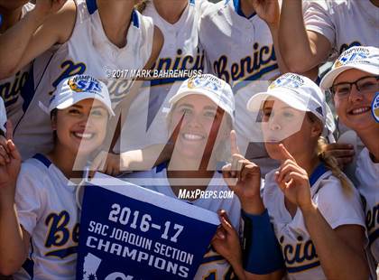 Thumbnail 3 in Benicia vs. East Union (CIF SJS D3 Final) photogallery.