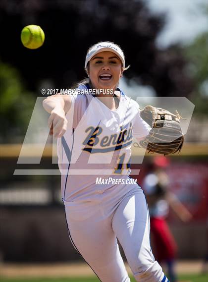 Thumbnail 3 in Benicia vs. East Union (CIF SJS D3 Final) photogallery.