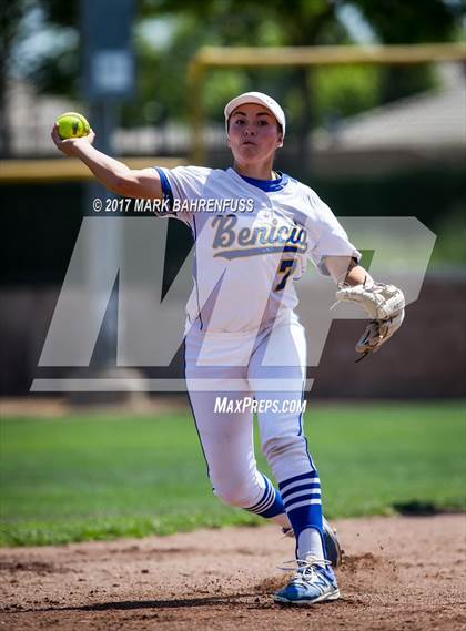 Thumbnail 2 in Benicia vs. East Union (CIF SJS D3 Final) photogallery.