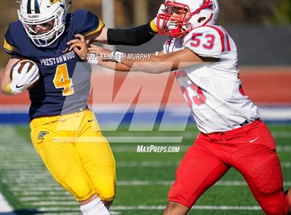 Thumbnail 1 in Prestonwood Christian vs Antonian Prep (TAPPS Division I Playoff) photogallery.
