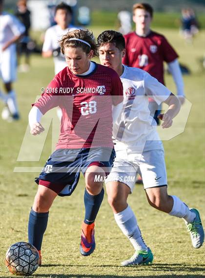 Thumbnail 2 in Fallbrook vs. St. Margaret's (Southern California High School Classic) photogallery.