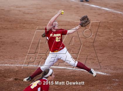 Thumbnail 3 in Oxford vs. St. Joseph (CIAC Class M Final) photogallery.