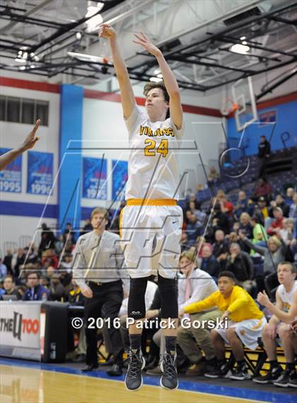 Thumbnail 1 in St. Laurence vs Providence Catholic (CCL 3rd Place Game) photogallery.