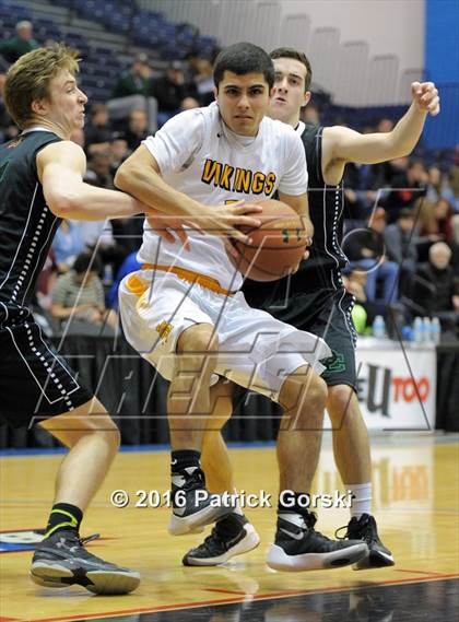 Thumbnail 3 in St. Laurence vs Providence Catholic (CCL 3rd Place Game) photogallery.
