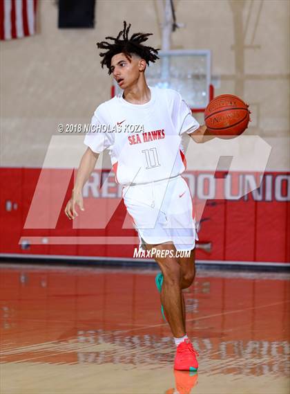 Thumbnail 1 in Redondo Union vs. Santa Margarita (Ryse Williams Pac Shores Tournament) photogallery.