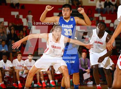 Thumbnail 1 in Redondo Union vs. Santa Margarita (Ryse Williams Pac Shores Tournament) photogallery.