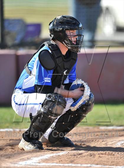 Thumbnail 2 in Van Alstyne vs Paradise (Pottsboro Tournament) photogallery.