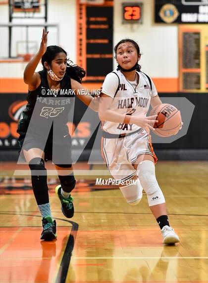 Thumbnail 2 in Harker @ Half Moon Bay (CIF CCS D4 Semifinal)  photogallery.